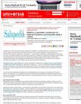 Captura de Universia: Médicos y pacientes construyen en Internet la primera enciclopedia médica virtual