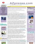 Captura de Azprensa: Las dudas ginecológicas y dermatológicas generan el mayor número de consultas de pacientes por Internet 
