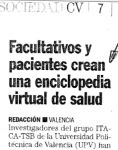Captura de Facultativos y pacientes crean una enciclopedia virtual de salud