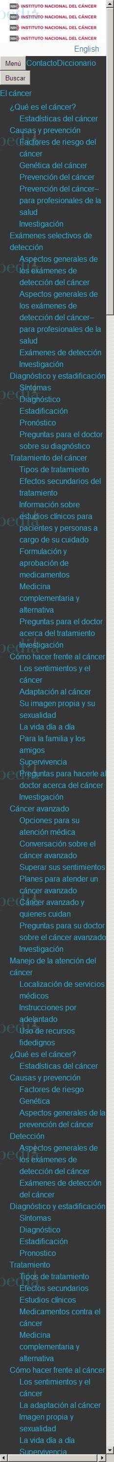 Cache grafica http://www.cancer.gov/espanol/tipos/colorrectal  