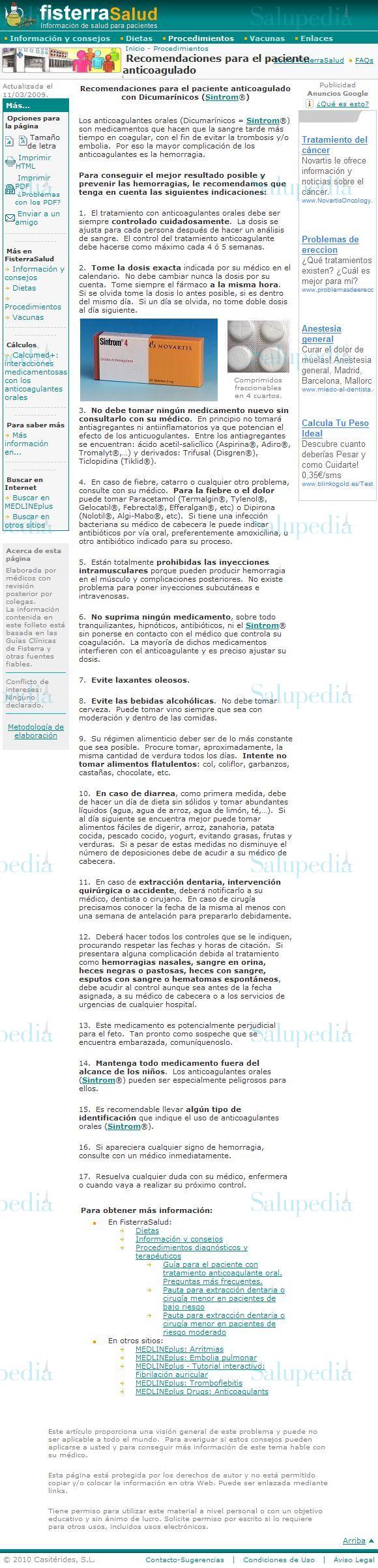 Cache grafica http://www.fisterra.com/Salud/3proceDT/anticoagulacion.asp  