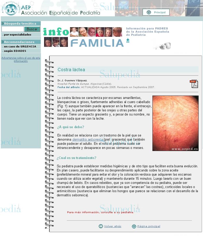 Cache grafica http://www.aeped.es/infofamilia/temas/costralac.htm  