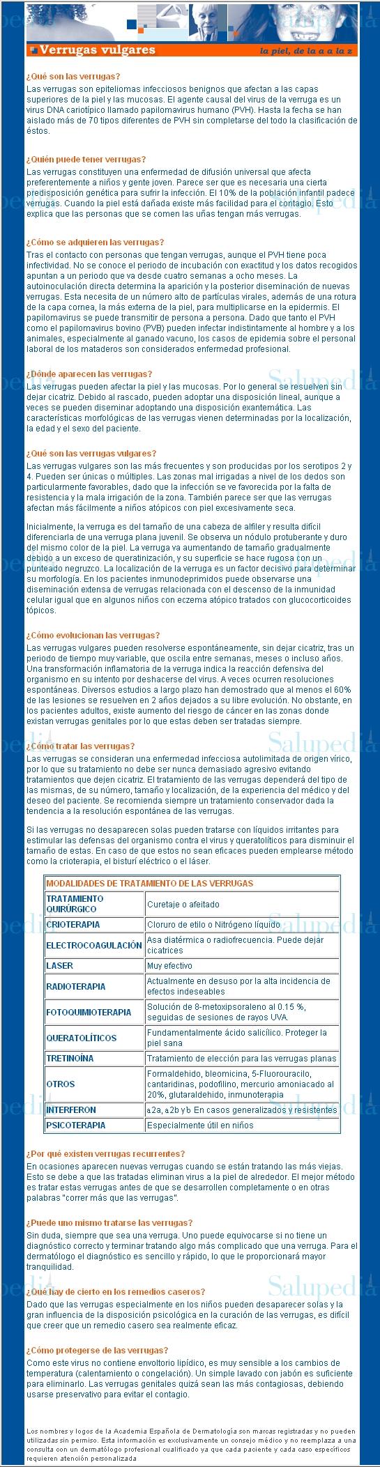 Cache grafica http://www.aedv.es/enfermedades/verrugas_vulgares.htm  