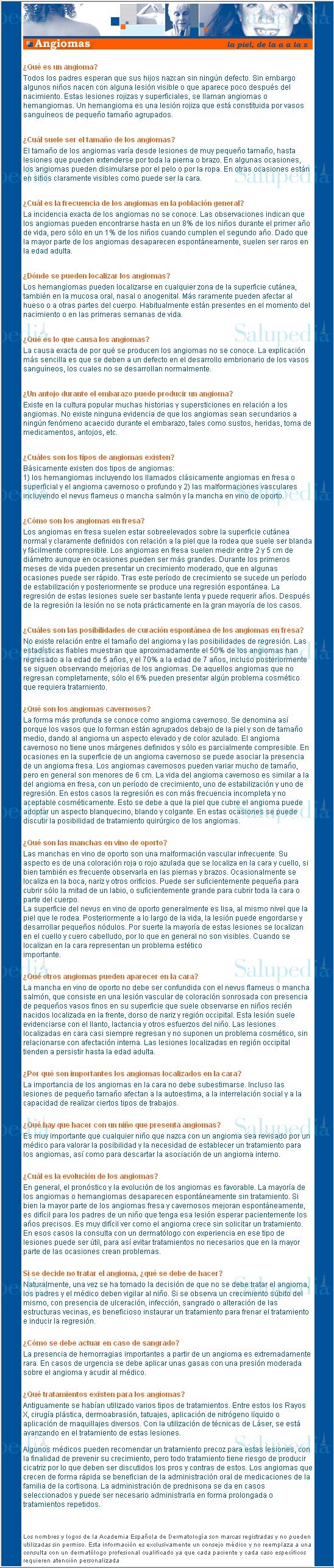 Cache grafica http://www.aedv.es/enfermedades/angioma.htm  