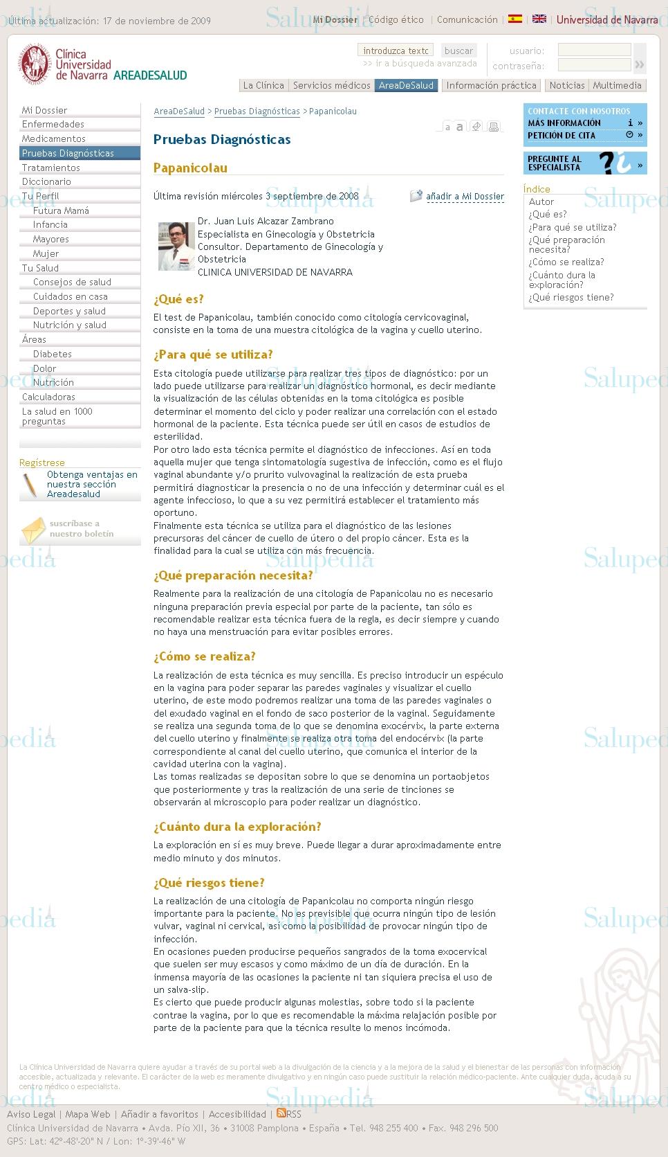Cache grafica http://www.cun.es/areadesalud/pruebas-diagnosticas/papanicolau/  