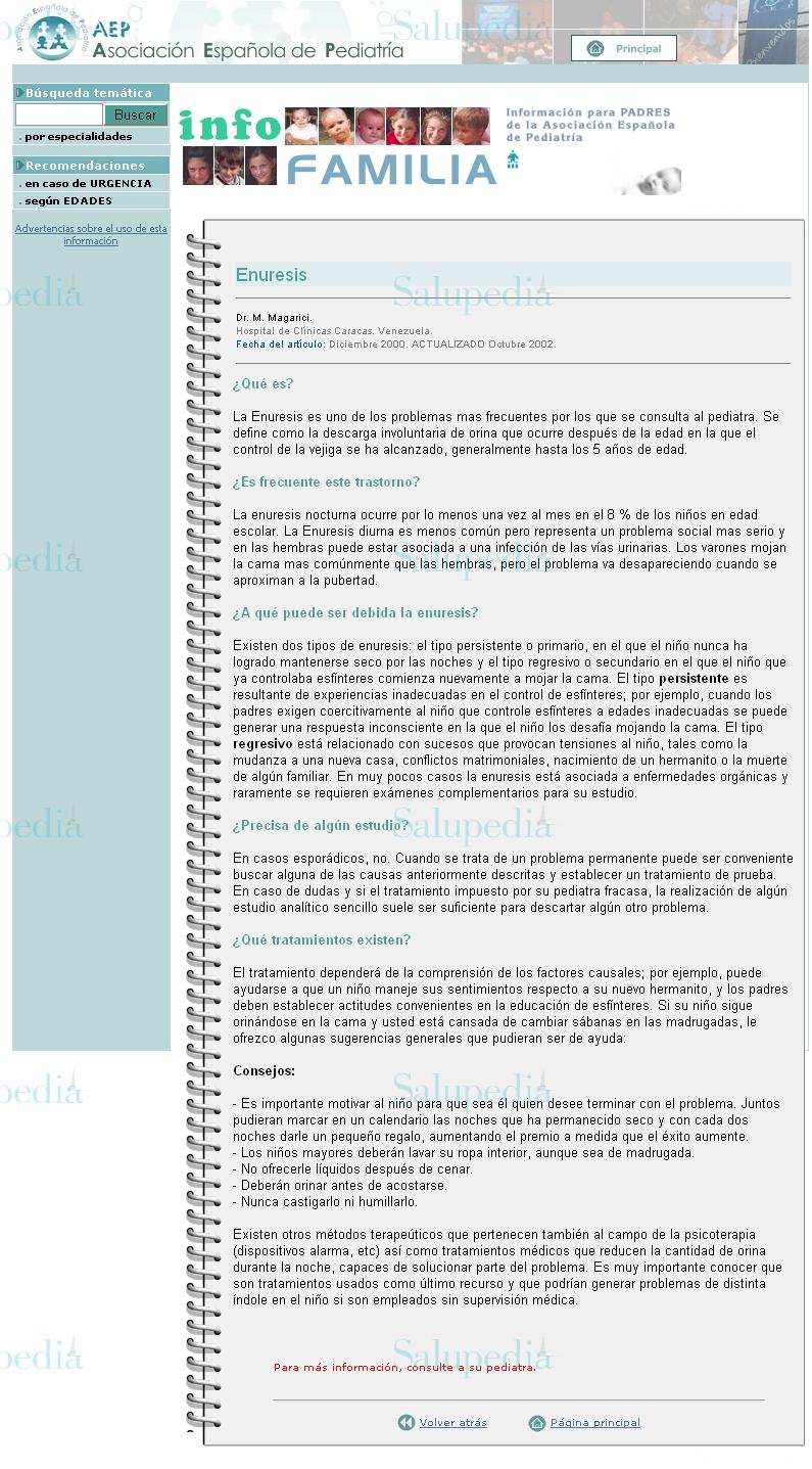 Cache grafica http://www.aeped.es/infofamilia/temas/enuresis.htm  