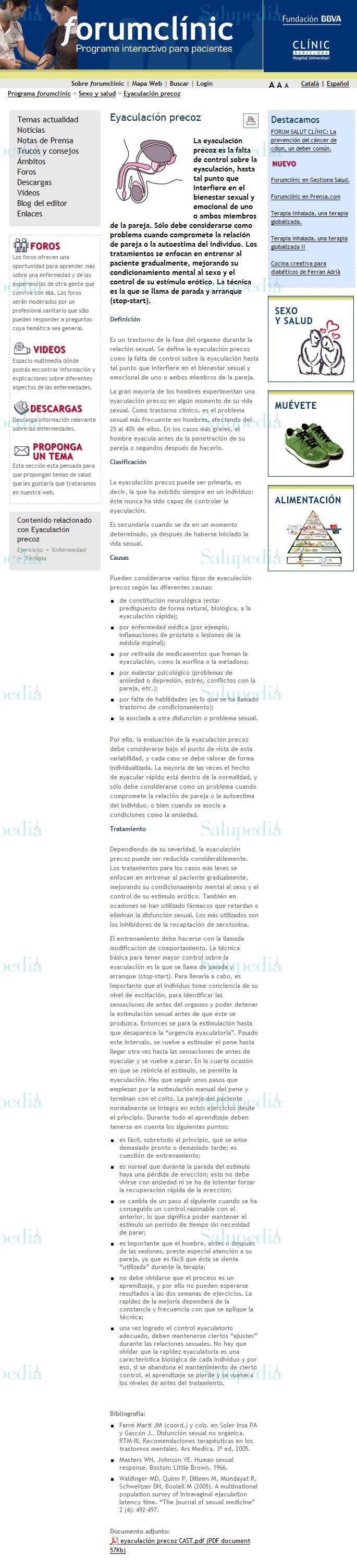 Cache grafica http://www.forumclinic.org/sexo-y-salud/eyaculacion-precoz/  