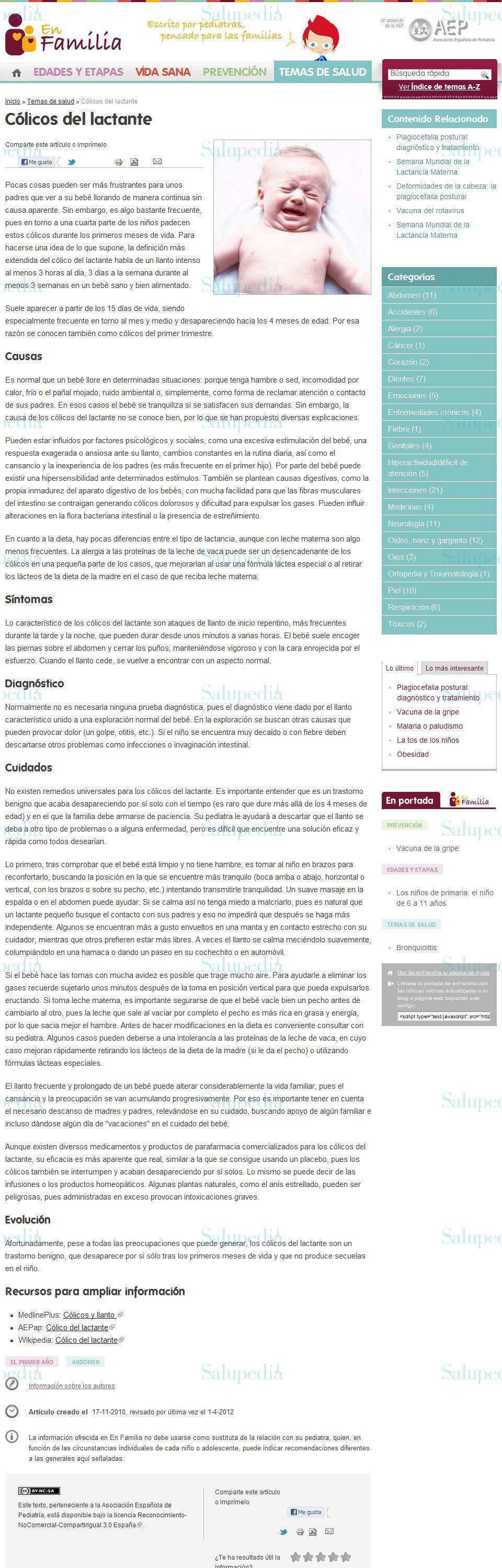 Cache grafica http://enfamilia.aeped.es/temas-salud/colicos-lactante  