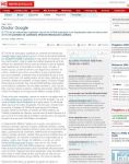 Captura de El Norte de Castilla: Doctor Google