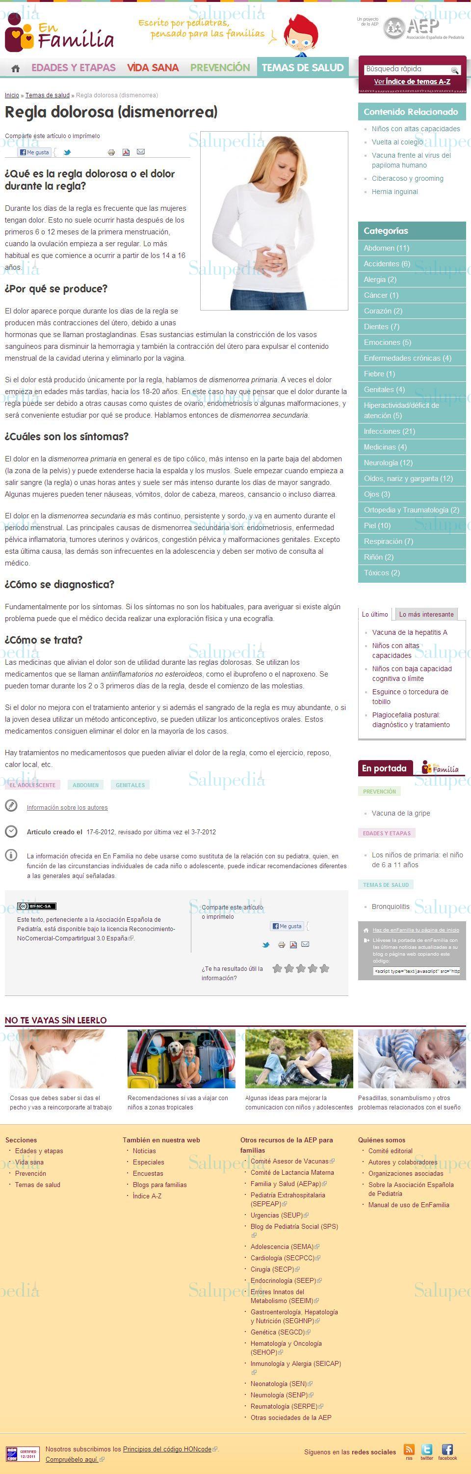 Cache grafica http://enfamilia.aeped.es/temas-salud/regla-dolorosa-dismenorrea  