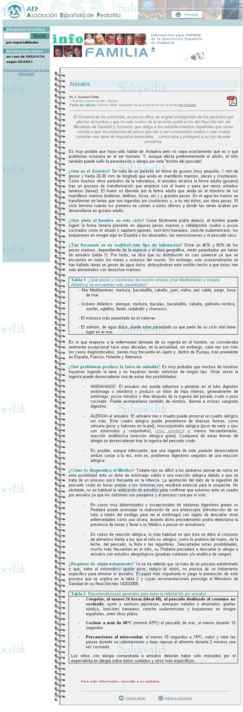 Cache grafica http://www.aeped.es/infofamilia/temas/anisakis.htm  