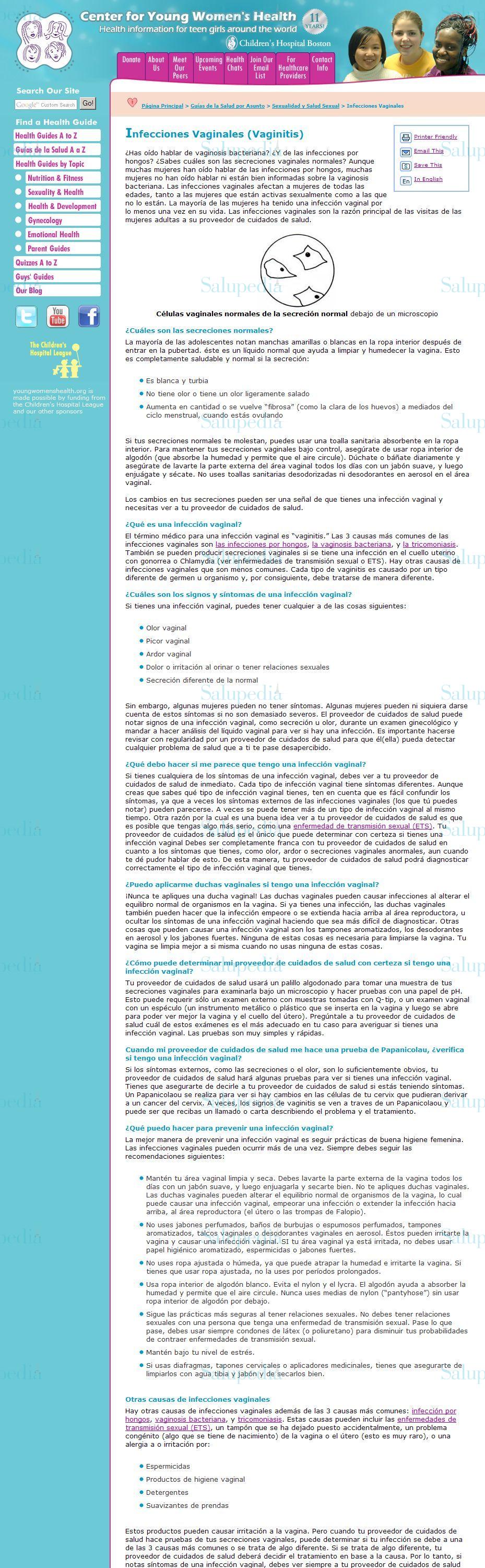 Cache grafica http://www.youngwomenshealth.org/spvag.html  