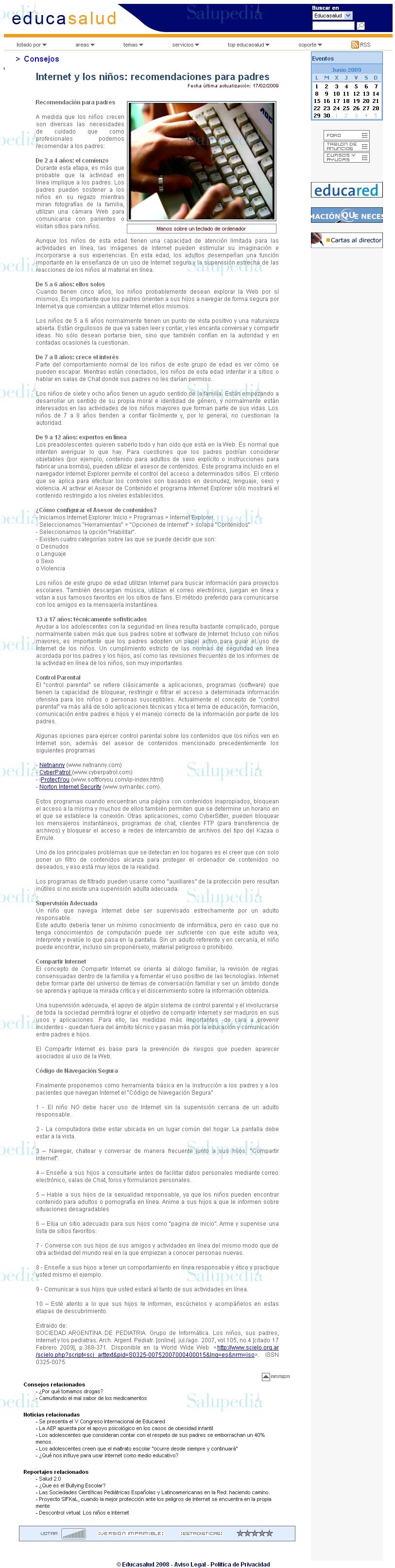 Cache grafica http://www.educared.net/educasalud/info/info_consejos.asp?idc=157  
