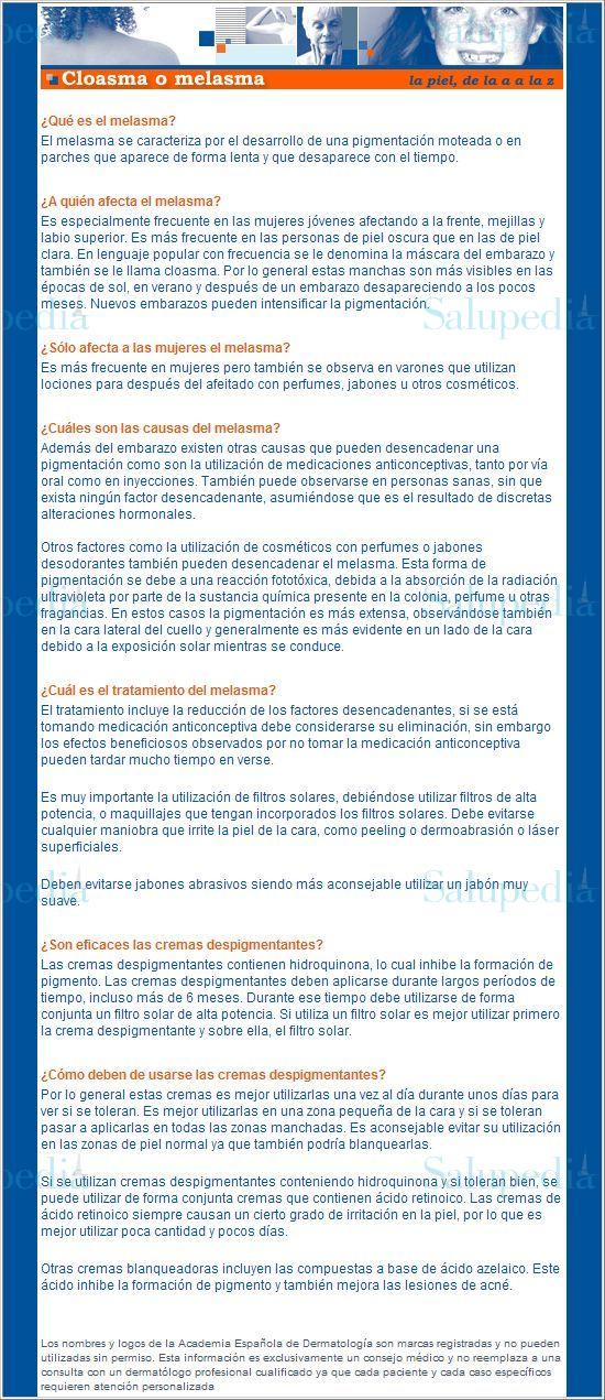 Cache grafica http://www.aedv.es/enfermedades/cloasma.htm  