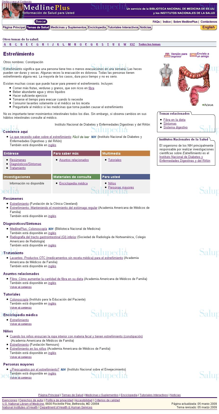 Cache grafica http://www.nlm.nih.gov/medlineplus/spanish/constipation.html  