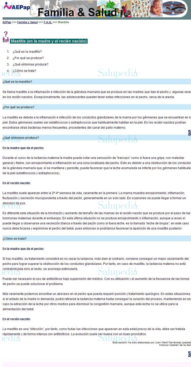 Cache grafica http://www.aepap.org/familia/mastitis.htm  