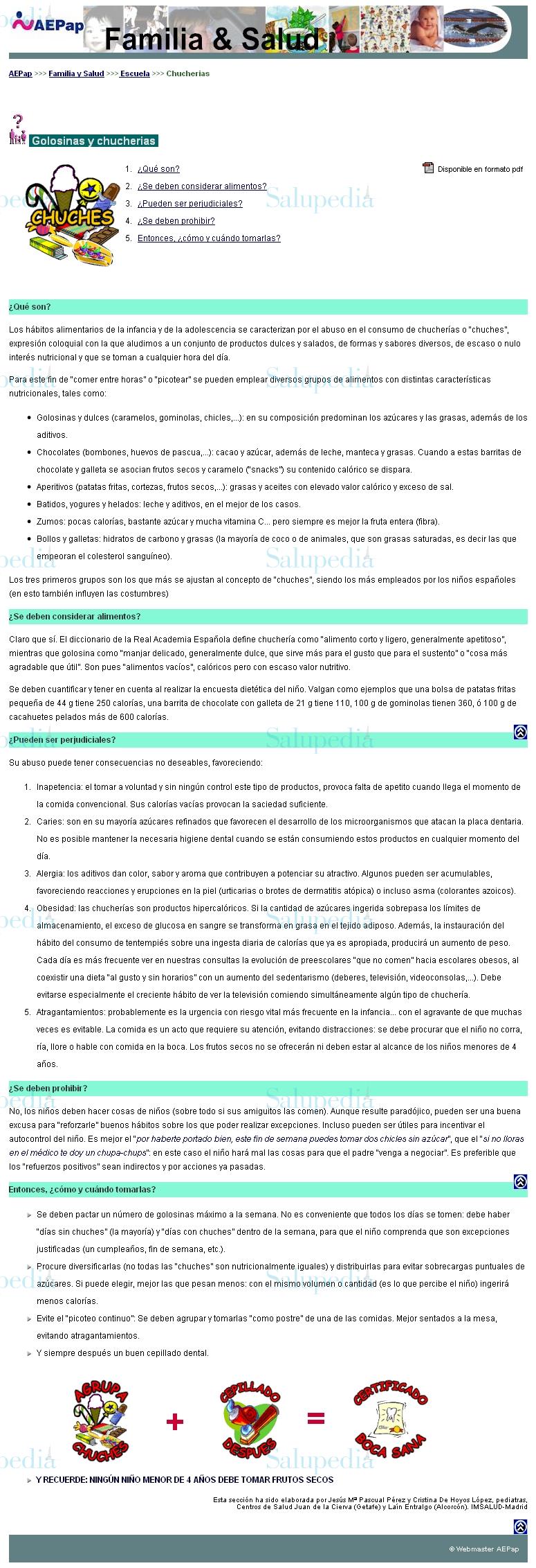 Cache grafica http://www.aepap.org/familia/chucherias.htm  