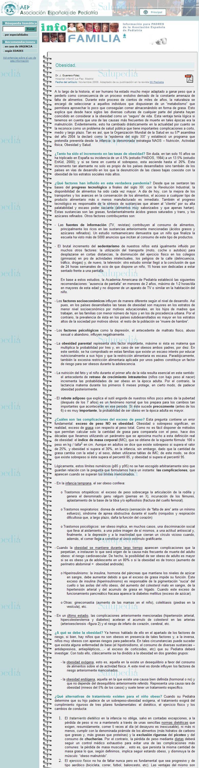 Cache grafica http://www.aeped.es/infofamilia/temas/obesidad.htm  