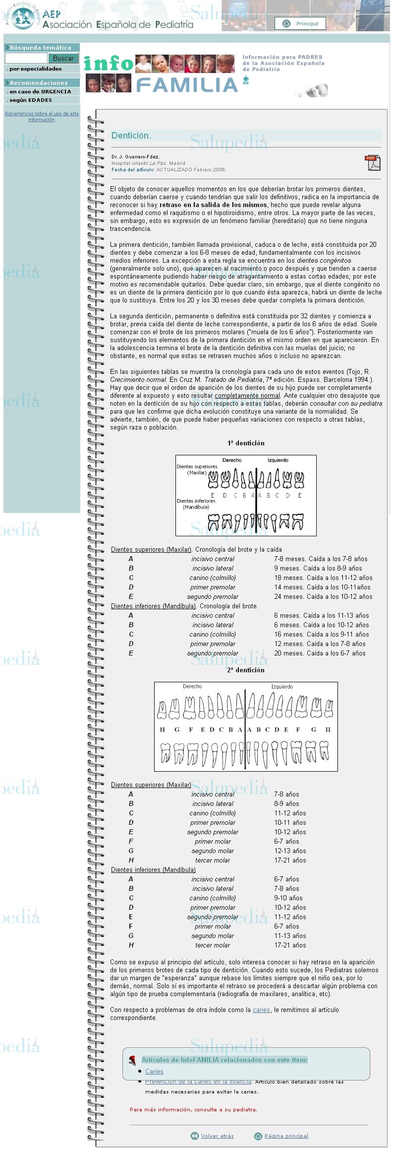 Cache grafica http://www.aeped.es/infofamilia/temas/denticion.htm  