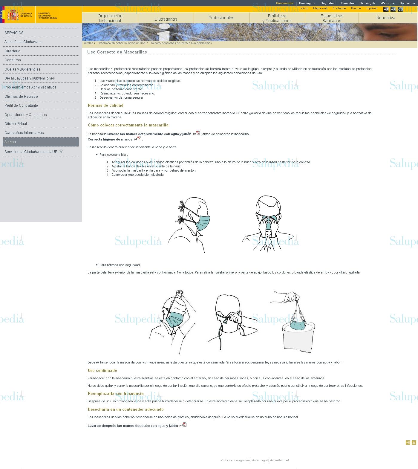 Cache grafica http://www.msc.es/servCiudadanos/alertas/mascarillasUsoCorrecto.htm  