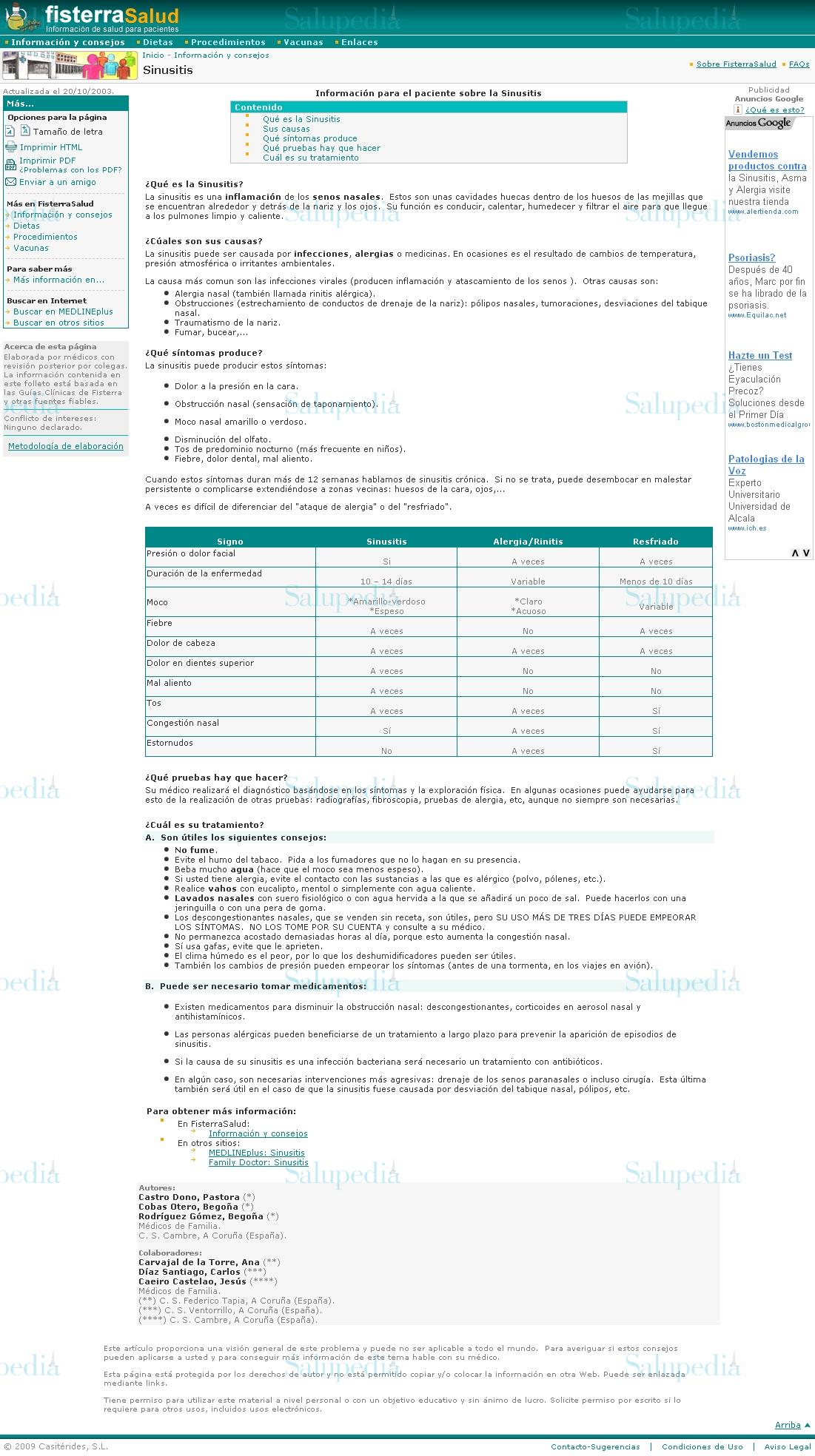 Cache grafica http://www.fisterra.com/Salud/1infoConse/sinusitis.asp  