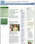 Captura de http://www.cdc.gov/h1n1flu/espanol/embarazada/mujeres-embarazadas-y-h1n1.htm