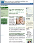 Captura de http://www.cdc.gov/h1n1flu/espanol/lactancia.htm